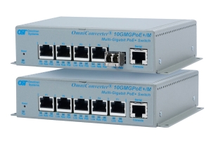 OmniConverter® 10GMGPoE+/M