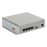 OmniConverter GHPoE M 1xLC 4xRJ-45