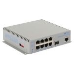 OmniConverter GPoE+ M 1xSFP 8xRJ-45