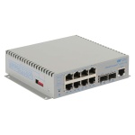 OmniConverter GPoE+ M 2xSFP 8xRJ-45