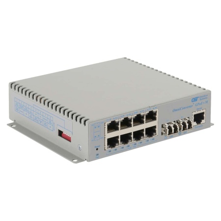 OmniConverter GPoE+ M 2xLC 8xRJ-45