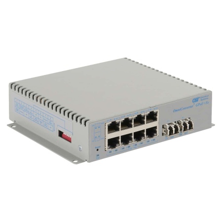 OmniConverter GPoE+ Sx 2xLC 8xRJ-45