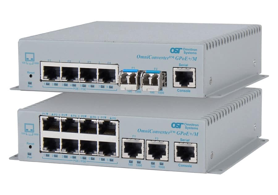 8+8 Ports Managed Fiber Ethernet Switch with 1Gbps Uplink